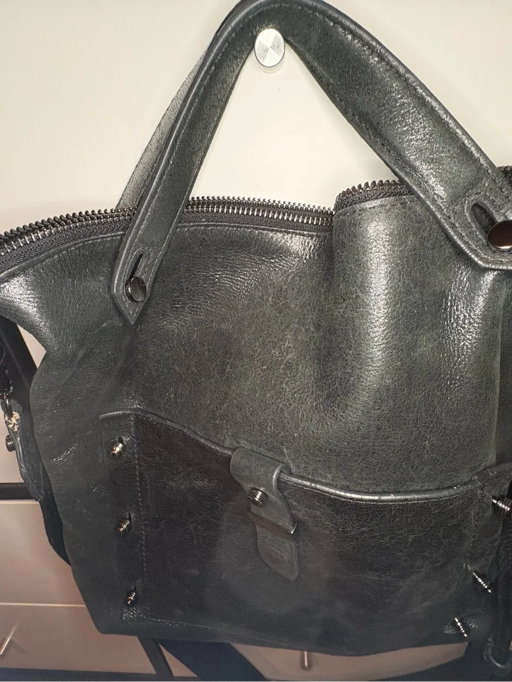 Botkier Black Leather Satchel